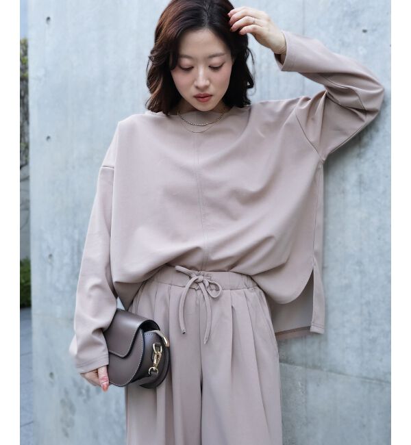  「《WEB限定アイテム》2点セット ライトジョーゼットセットアップ」|ワンピース|