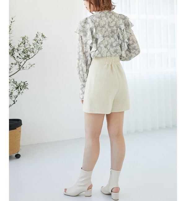 MAJESTICLEGON「ツイードスカショーパン」|キュロット|