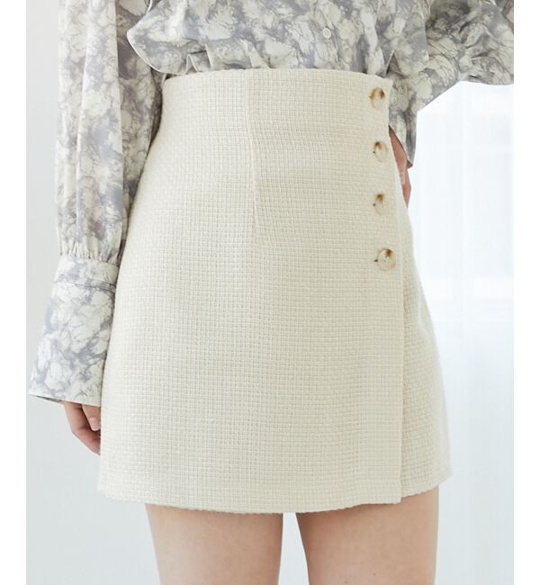 MAJESTICLEGON「ツイードスカショーパン」|キュロット|