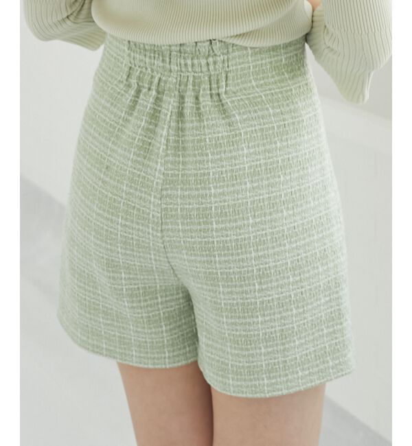 MAJESTICLEGON「ツイードスカショーパン」|キュロット|