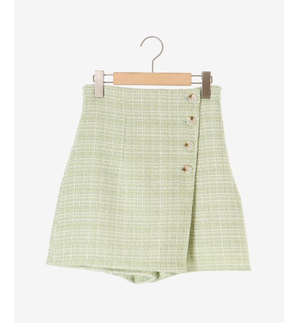 MAJESTICLEGON「ツイードスカショーパン」|キュロット|