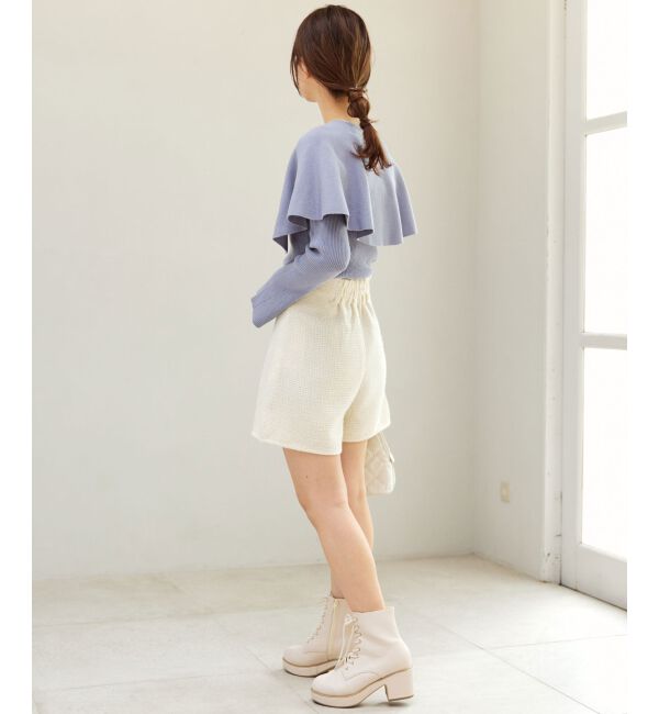 MAJESTICLEGON「ツイードスカショーパン」|キュロット|