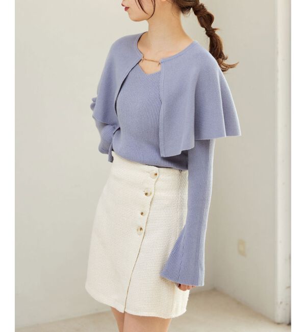 MAJESTICLEGON「ツイードスカショーパン」|キュロット|