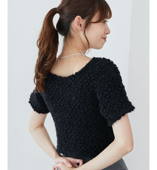 MAJESTICLEGON「アソートビジューシャーリングT」|Tシャツ・カットソー|