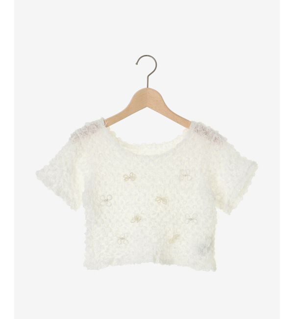 MAJESTICLEGON「アソートビジューシャーリングT」|Tシャツ・カットソー|