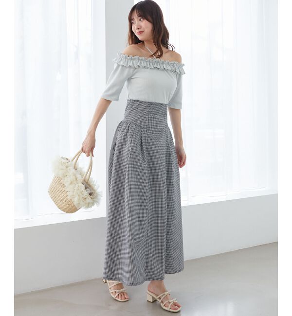  「マルチwayチョーカーフリルトップス」|Tシャツ・カットソー|