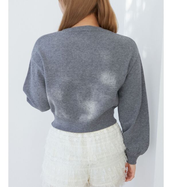  「オメカシにゃんずリボンニット」|ニット・セーター|