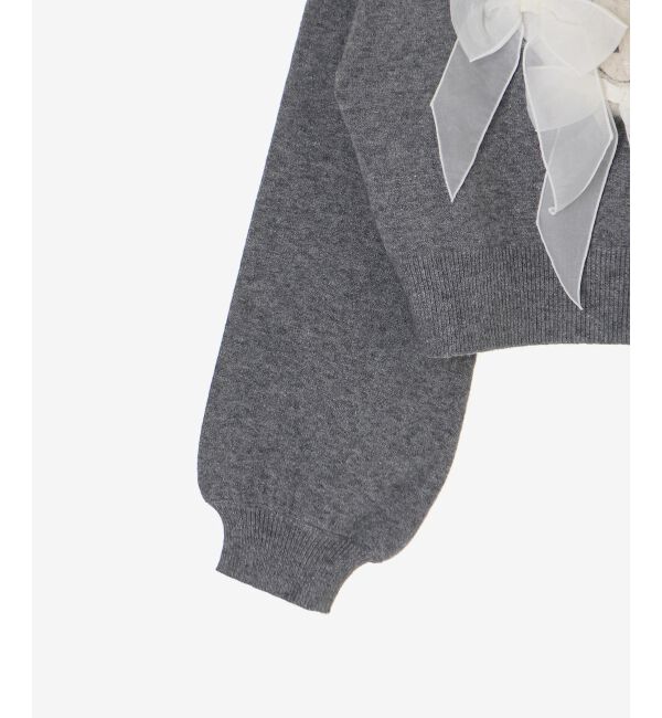  「オメカシにゃんずリボンニット」|ニット・セーター|