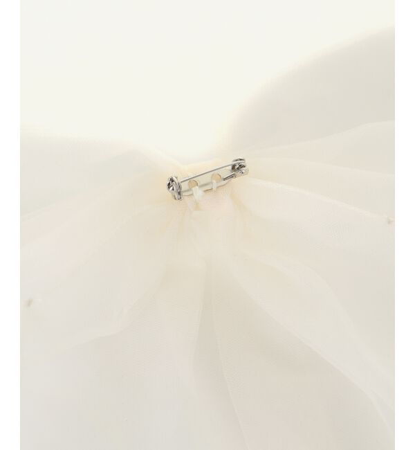  「リボンブローチセットキラキラデニム」|デニム|