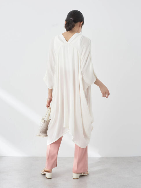 earth music&ecology「レーヨンビッグシャツチュニック」|チュニック|