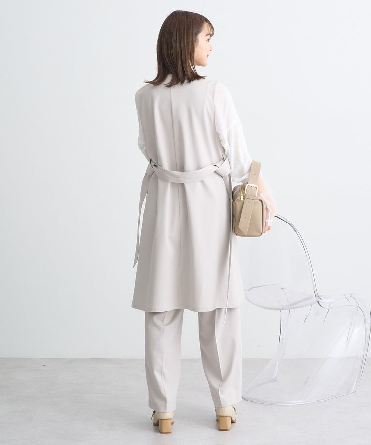 earth music&ecology「ミドル丈ジレ」|ベスト・ジレ|