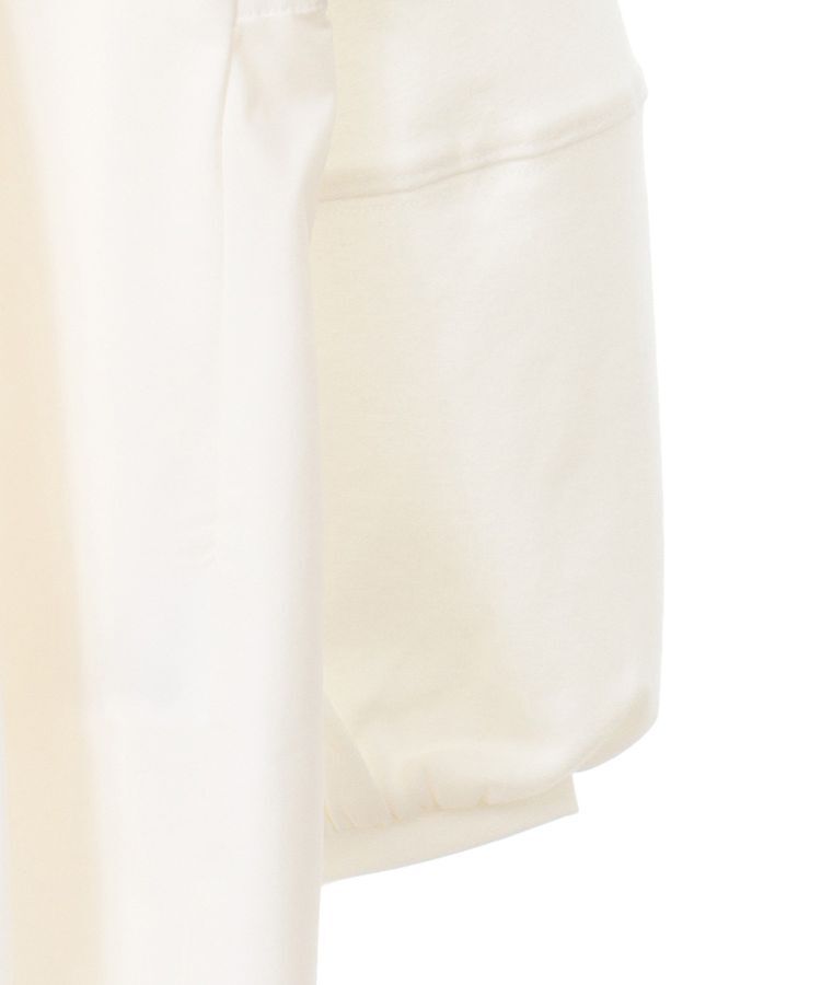 earth music&ecology「異素材ドッキングペプラムプルオーバー」|Tシャツ・カットソー|