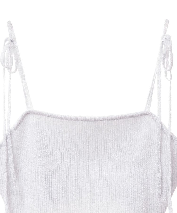 earth music&ecology「ラメリブニットビスチェ」|ベスト・ジレ|