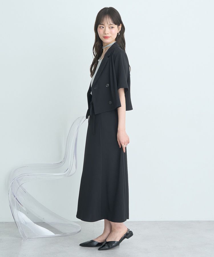 earth music&ecology「ウエストリボンフレアスカート」|フレア|