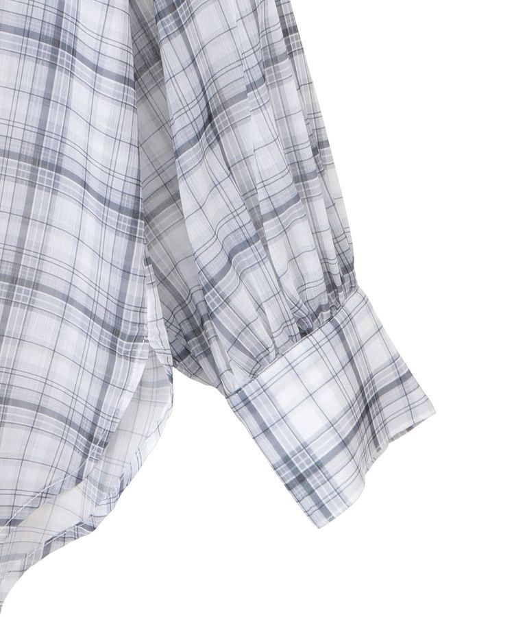 earth music&ecology「シアーチェックシャツ」|シャツ・ブラウス|