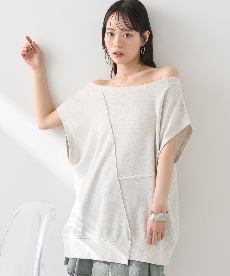 earth music&ecology「マルチウェイリメイク風プルオーバー」|スウェット・ジャージ|