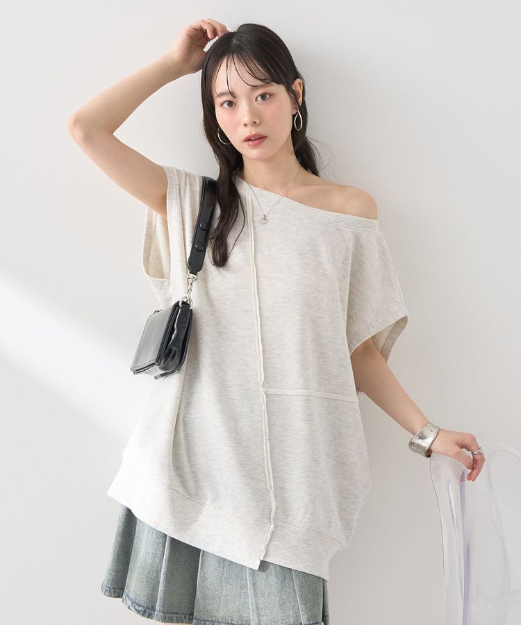 earth music&ecology「マルチウェイリメイク風プルオーバー」|スウェット・ジャージ|