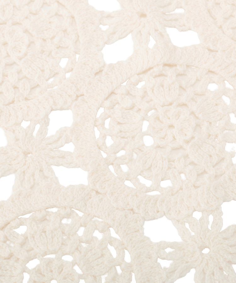 earth music&ecology「マルチクロシェスカーフ」|バンダナ・スカーフ|