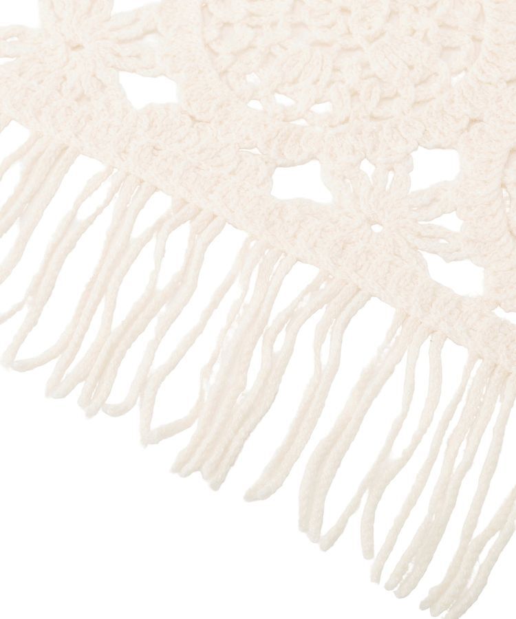 earth music&ecology「マルチクロシェスカーフ」|バンダナ・スカーフ|