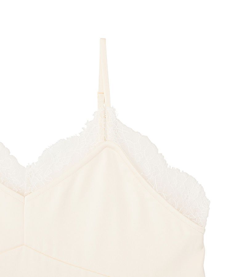 earth music&ecology「ランジェリーライクレースキャミ」|ワンピース|