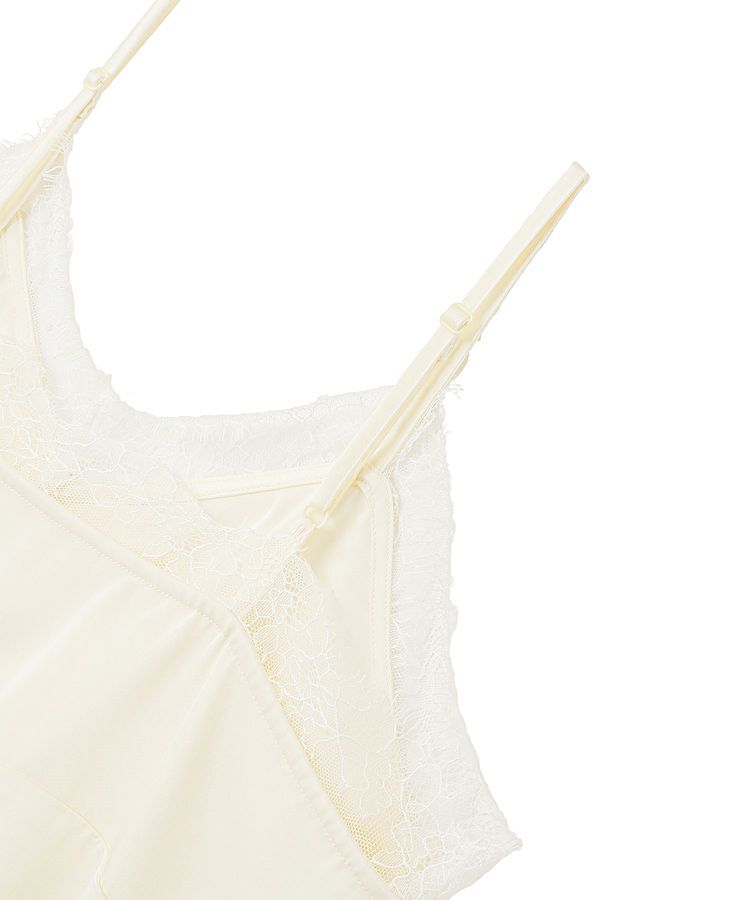 earth music&ecology「ランジェリーライクレースキャミ」|ワンピース|