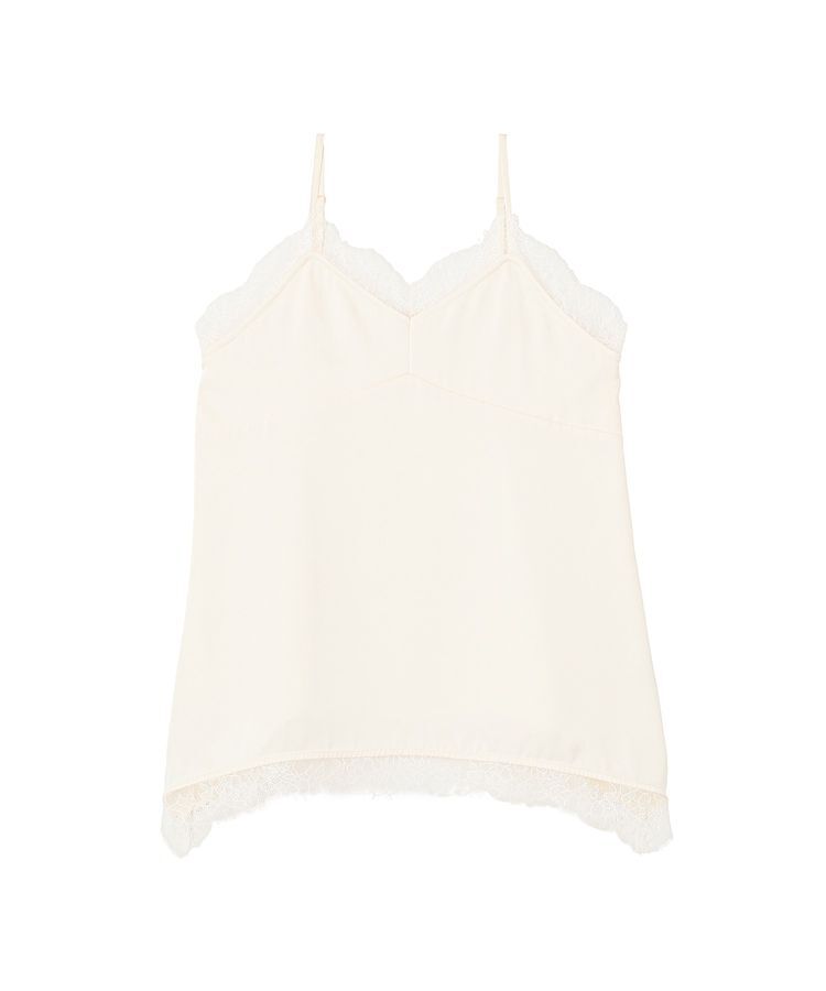 earth music&ecology「ランジェリーライクレースキャミ」|ワンピース|