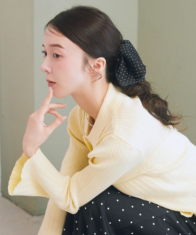 earth music&ecology「ドット2段フリルバンス」|その他|