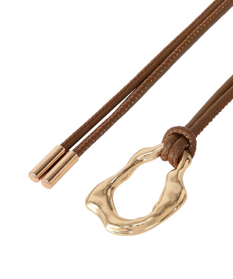 earth music&ecology「ニュアンスバックルサッシュベルト」|ベルト|