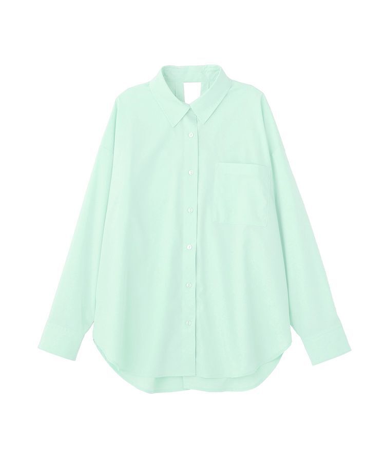 earth music&ecology「バックツイストオーバーシャツ」|シャツ・ブラウス|