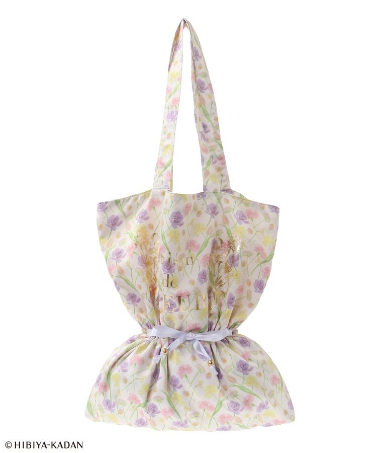 Maison de FLEUR「日比谷花壇コラボ ポケッタブルトート」|トートバッグ|