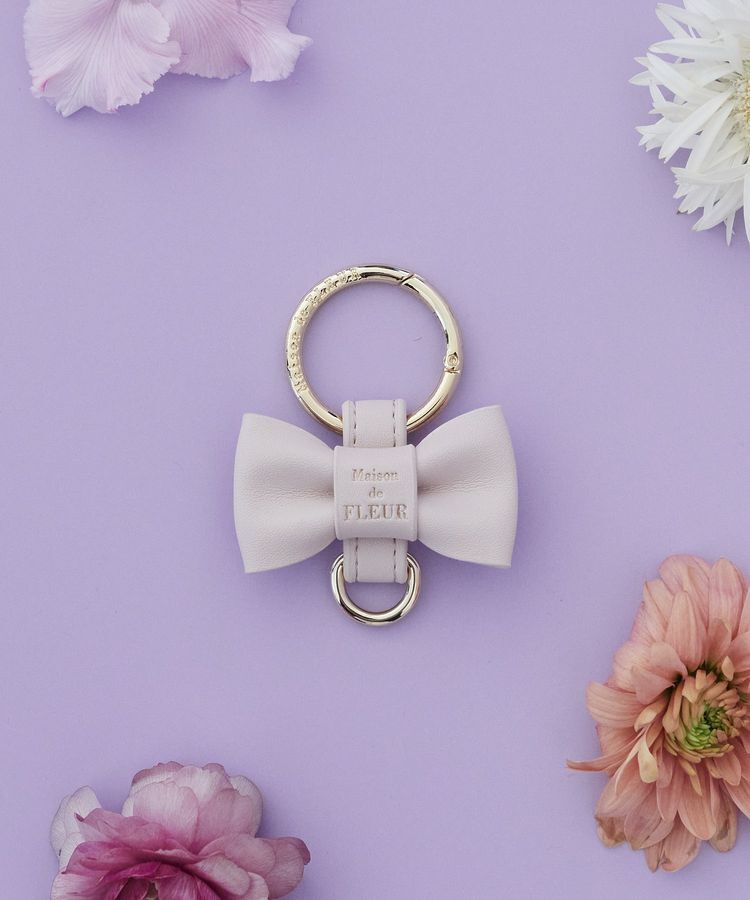 Maison de FLEUR「リボンキーリング」|その他|