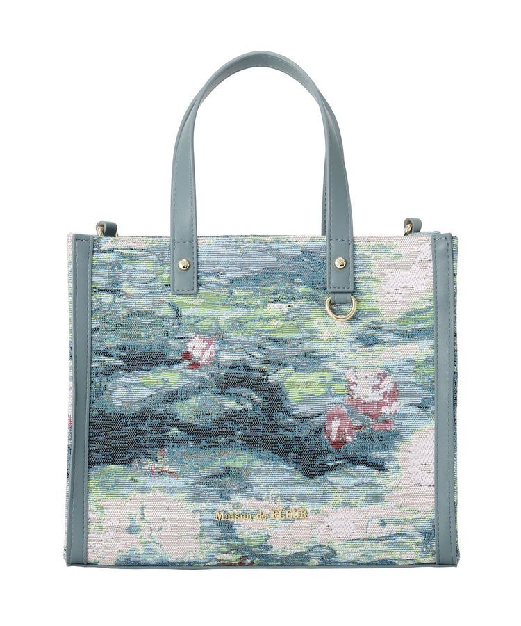 Maison de FLEUR「ゴブラン2Wayスクエアトート」|ハンドバッグ|