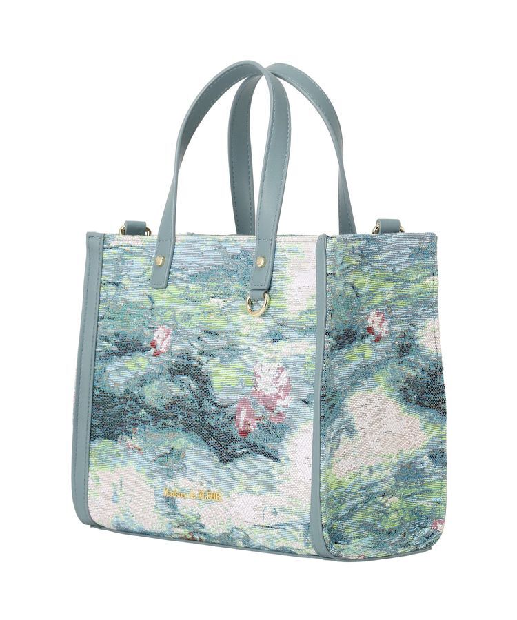 Maison de FLEUR「ゴブラン2Wayスクエアトート」|ハンドバッグ|