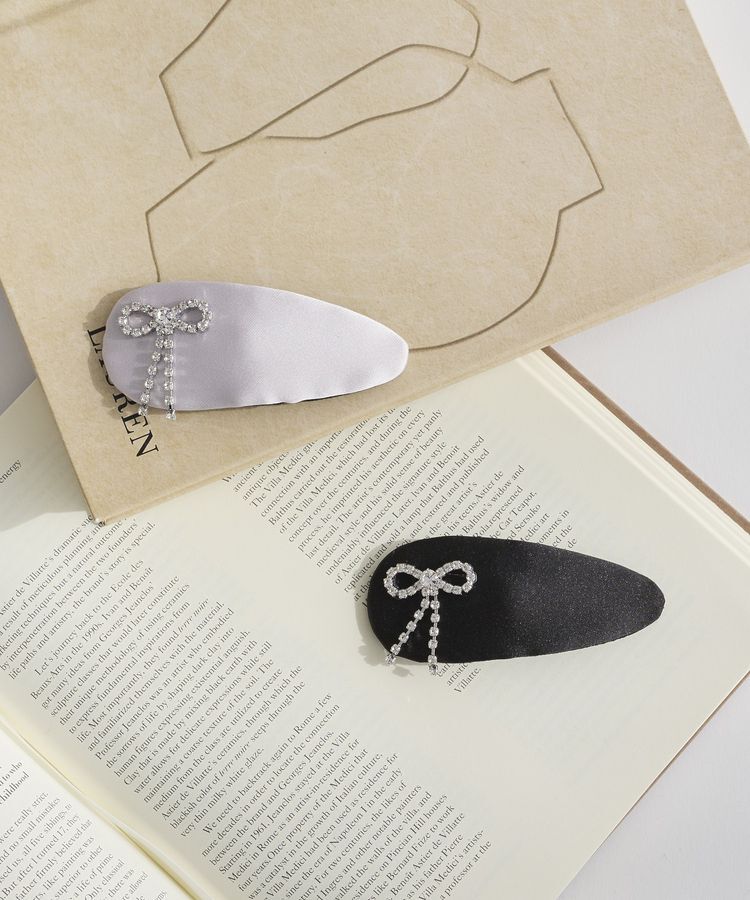 Maison de FLEUR「ビジューリボンスリーピン」|その他|