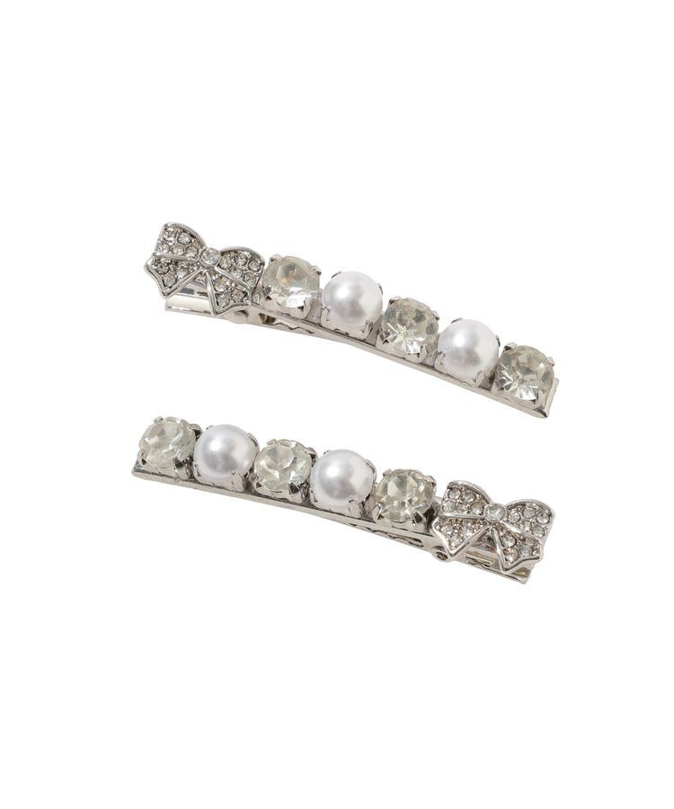 Maison de FLEUR「2セットメタルリボンクリップ」|その他|