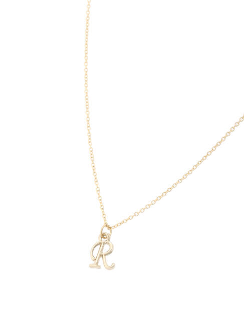  「イニシャルショートネックレス」|ネックレス|