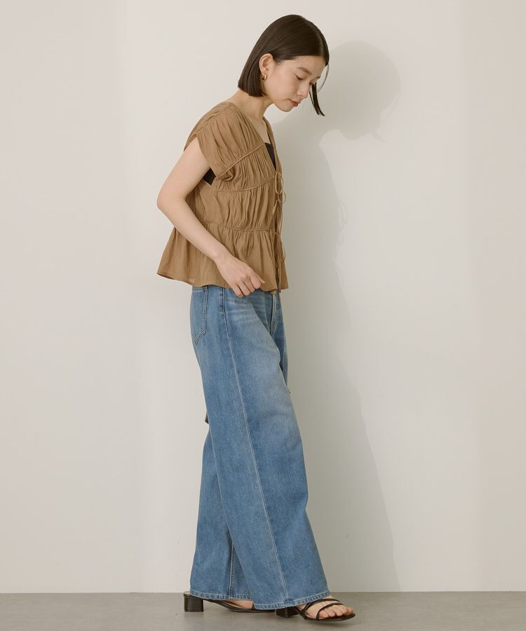 AMERICAN HOLIC「【前後2WAY】フロントリボンブラウス」|シャツ・ブラウス|