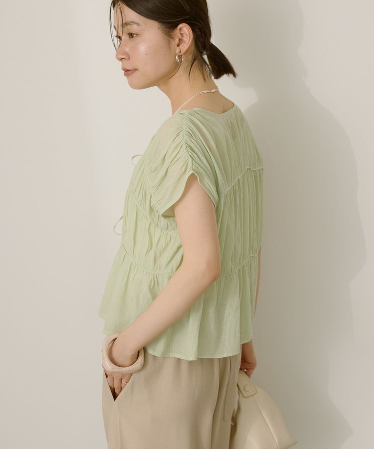 AMERICAN HOLIC「【前後2WAY】フロントリボンブラウス」|シャツ・ブラウス|