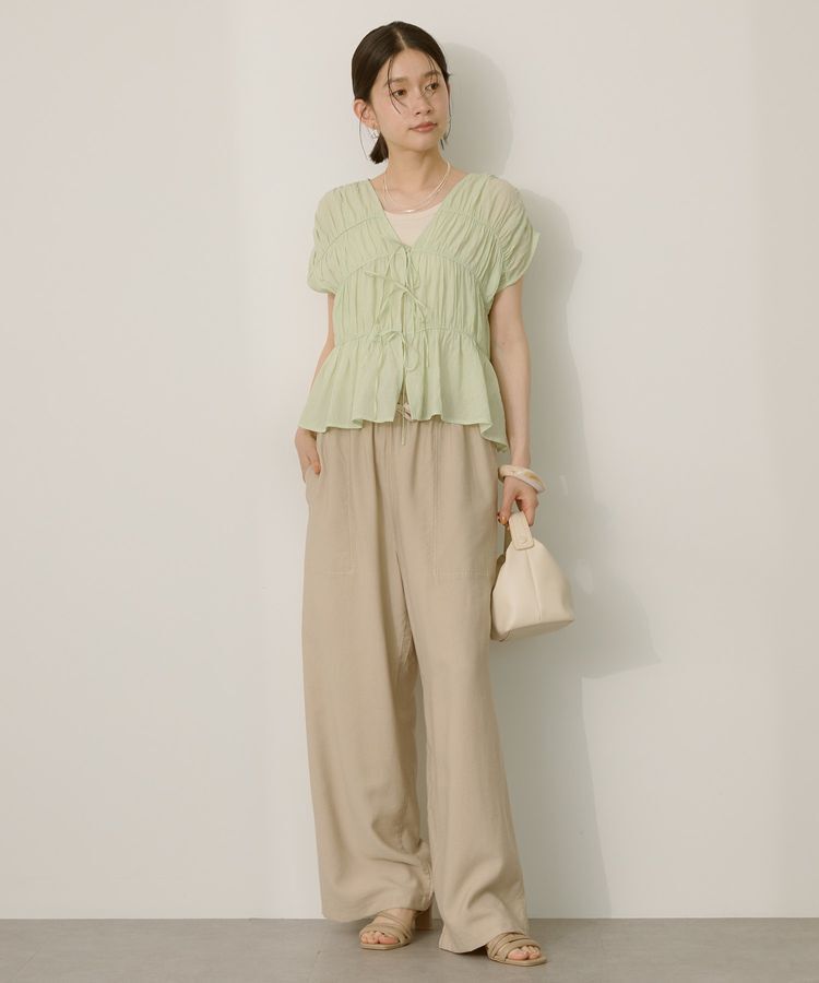 AMERICAN HOLIC「【前後2WAY】フロントリボンブラウス」|シャツ・ブラウス|