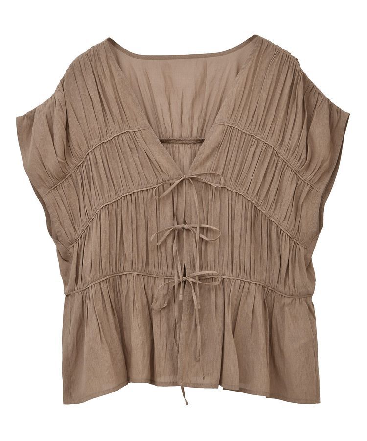 AMERICAN HOLIC「【前後2WAY】フロントリボンブラウス」|シャツ・ブラウス|