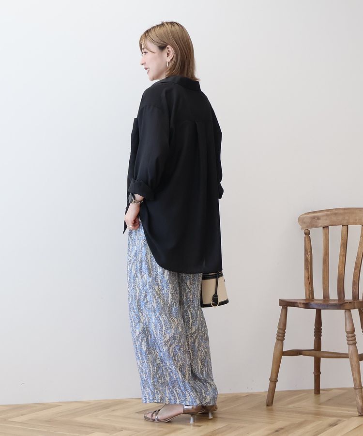 AMERICAN HOLIC「シアーボイルオーバーシルエットシャツ」|シャツ・ブラウス|