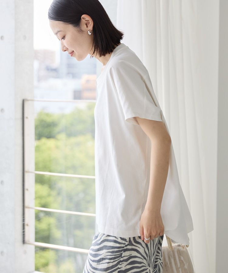 AMERICAN HOLIC「フレンチスリーブ後切替プルオーバー」|Tシャツ・カットソー|