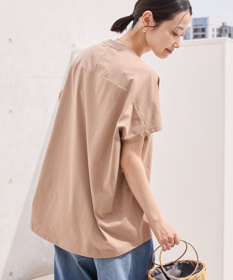 AMERICAN HOLIC「フレンチスリーブ後切替プルオーバー」|Tシャツ・カットソー|Beige