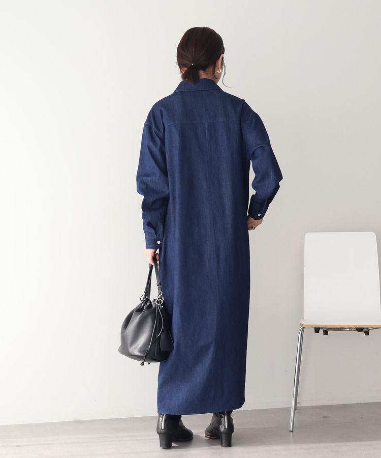 AMERICAN HOLIC「デニムシャツワンピース」|ワンピース|