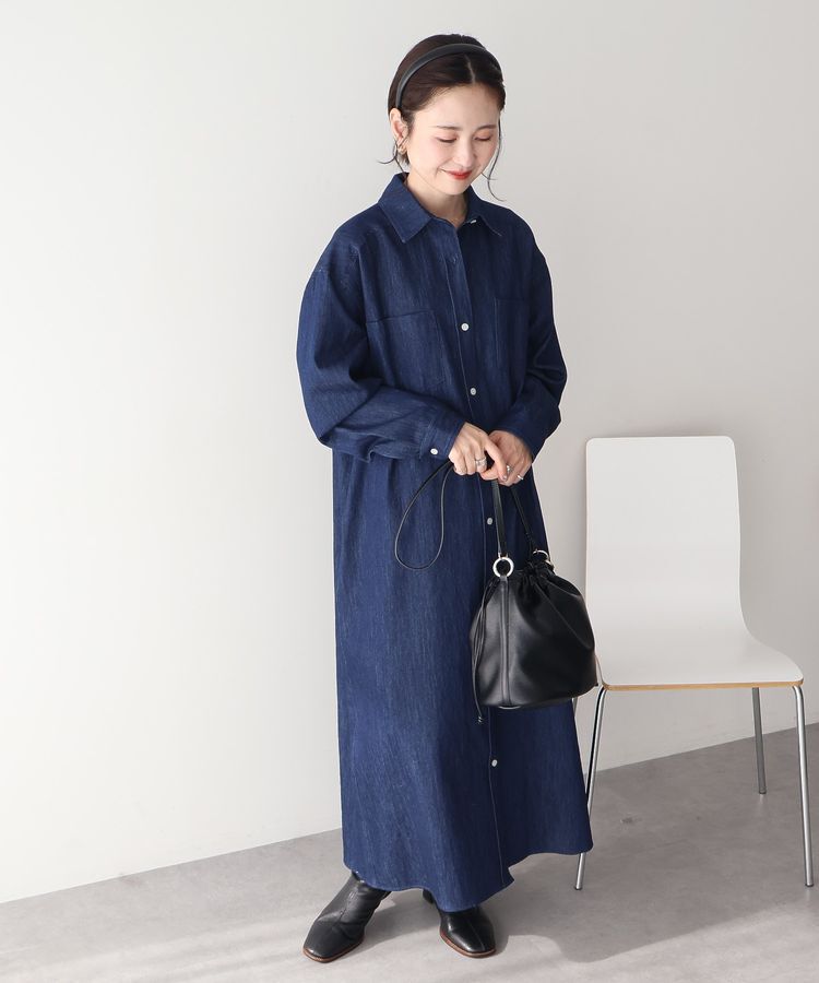 AMERICAN HOLIC「デニムシャツワンピース」|ワンピース|