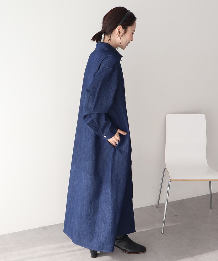 AMERICAN HOLIC「デニムシャツワンピース」|ワンピース|