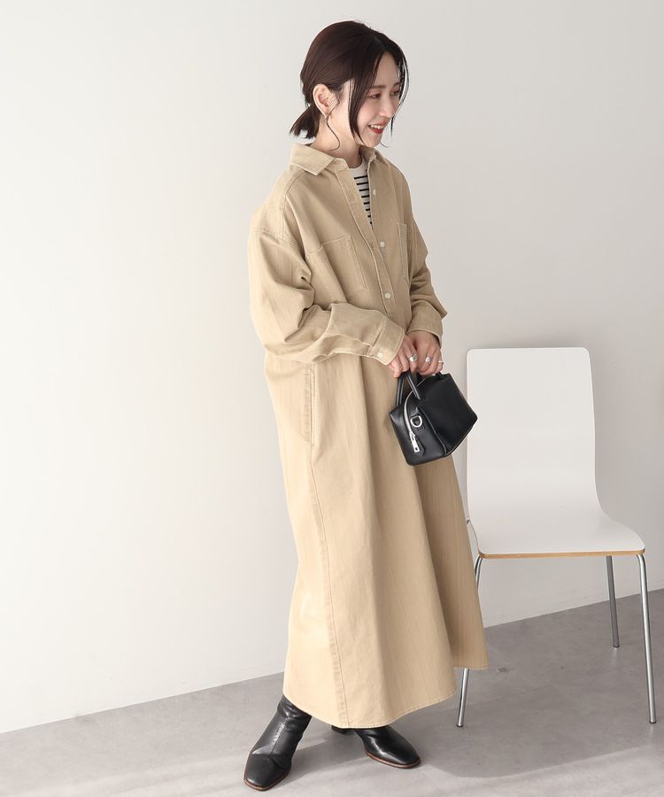 AMERICAN HOLIC「デニムシャツワンピース」|ワンピース|