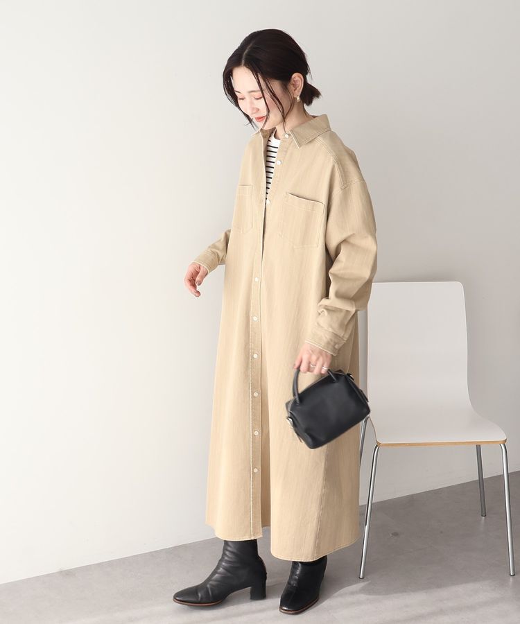 AMERICAN HOLIC「デニムシャツワンピース」|ワンピース|