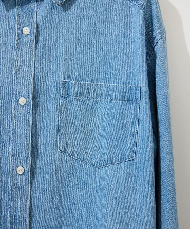 AMERICAN HOLIC「デニムシャツワンピース」|ワンピース|