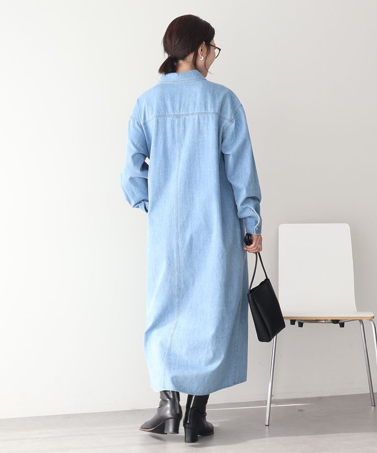 AMERICAN HOLIC「デニムシャツワンピース」|ワンピース|